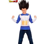 T-Shirt Déguisement Vegeta Pour Enfants (Taille 6-8a) Multicolore
