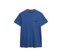 Superdry Essential Washed Pocket Short Sleeve T-shirt Bleu XL Homme