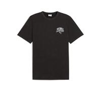PUMA PUMA Class Washed Tee, T-Shirts Mixte, PUMA Black, L