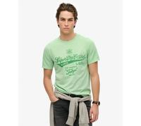 Superdry Workwear Washed Relaxed Short Sleeve T-shirt Vert XL Homme