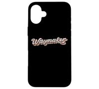 T-Shirt délavé Waymaker Miracle Worker Light in The Darkness Coque pour iPhone 16 Plus