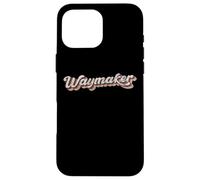 T-Shirt délavé Waymaker Miracle Worker Light in The Darkness Coque pour iPhone 16 Pro Max
