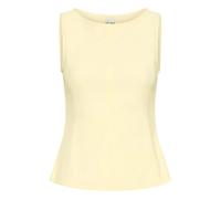 T-shirt denim femme Ichi Kate Jaune S