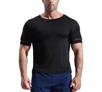 T-shirt d'entraînement basique à séchage rapide pour homme - T-shirt d'été à séchage rapide - Vêtement de sport moulant - Pour le basket-ball, l'entraînement, le fitness - Pour l'extérieur, la gym, le