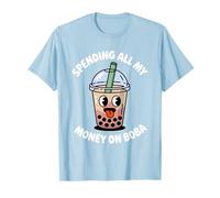 T-Shirt « Dépensing All My Money on Boba » - Amateur de thé aux Perles T-Shirt