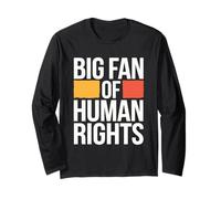 T-Shirt des Droits De l'homme Protester Contre Le Féminisme Manche Longue
