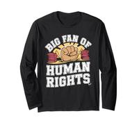 T-Shirt des Droits De l'homme Protester Contre Le Féminisme Manche Longue