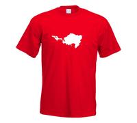 T-Shirt Des Pays-Bas Sint Maarten Pour Hommes Funshirt Imprimé Design