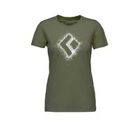 T-Shirt d'escalade BLACK DIAMOND Chalked Up 2.0 Short Sleeve Tee (Tundra) Femme S