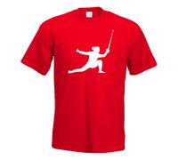 T-Shirt D'Escrime Imprimé Design Fun