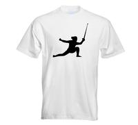 T-Shirt D'Escrime Imprimé Design Fun