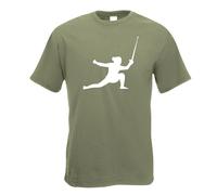 T-Shirt D'Escrime Imprimé Design Fun