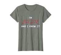T-shirt design « I'm 1+tan2C and I know it » - Mathe Maths Nerd T-Shirt