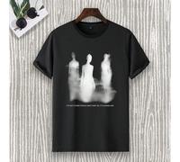 T-shirt d'été à manches courtes imprimé pour hommes avec slogan et figures illusoires, col rond décontracté L,M,S,XL,XS,XXLAnimal,Portrait,Lettres,SloganÉtoffe