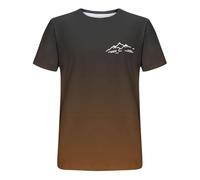 T-Shirt d'été Basique Femme Chemise Femme Coton Et Lin Haut Chic et Élégant Été Sport Casual Tops Chemises Blouses avec Imprimé DéContractéS Ample Blouse Casual Loose Sport Tops Pas Cher #1