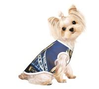 T-shirt d'été léger pour chien Tower Bridge à Londres - Doux et respirant - Extensible - Pour chats et chiens