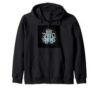 T-Shirt d'été Octopus is My Spirit Animal Funny Sea Blue Sweat à Capuche