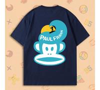 T-shirt d'été pour femmes, imprimé de singe de dessin animé de surf de plage & "Le bonheur vient en vagues", t-shirt décontracté oversize, idéal pour les vacances & le port quotidien L,M,S,XL,XS,XXLAn