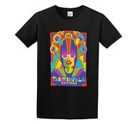 T-Shirt d'été Tame Impala Psychédélique Australian Rock Acid LSD High 2 Lavage à la Main recommandé Noir M