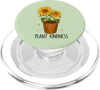 T-shirt d'été tournesol pour maman, enseignante florale, gentillesse des plantes PopSockets PopGrip pour MagSafe