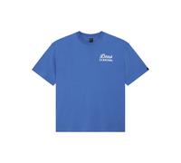 Deus Ex Machina, Homme, Tops, Bleu, Taille: M Biarritz Sign Tee