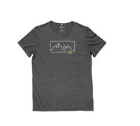 T-Shirt DEVOLD ACTIVE ''OUTLINE'' TEE MAN (Anthracite) Homme S