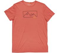 T-Shirt DEVOLD ACTIVE ''OUTLINE'' TEE MAN (CAYENNE) Homme M