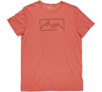 T shirt devold active outline rouge homme