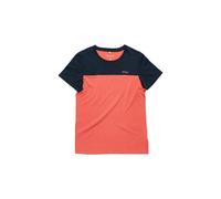 T shirt devold classic linear bleu rose femme