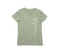 T-shirt DEVOLD PREMIUM ''OATS'' TEE WMN (FOG) Femme M