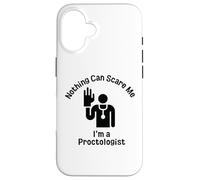 T-Shirt d'halloween Amusant « Nothing Can Scare Me I'm A Proctologist » Coque pour iPhone 16