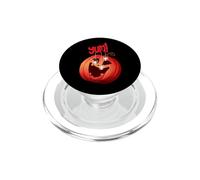 T-Shirt d'halloween Trick Or Treats Citrouille Graphique Yum Effrayant PopSockets PopGrip pour MagSafe