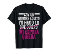 T-Shirt Dia Del Padre pour Un Papa en Espagnol de Esposa T-Shirt