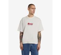 T-shirt Dickies Lewiston Embro manches courtes blanc rouge - L