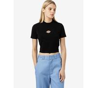 T-shirt Dickies Maple Valley à manches courtes noir intense pour femme. - XXS