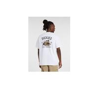 T-Shirt - DICKIES - Snake Ss Tee DK0A4Z990WH1 - Coton - Manches courtes - Col arrondi XL