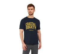 T-shirt Didriksons Harald Coastal Society Bleu L