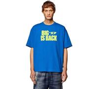 T-shirt Diesel Boxt Back Bleu M
