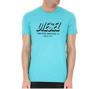Diesel Diegos A5 Short Sleeve T-shirt Bleu 2XL Homme