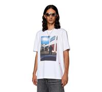 Diesel Just L9 Short Sleeve T-shirt Blanc XL Homme