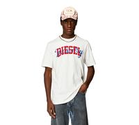 Diesel Just N10 Short Sleeve T-shirt Blanc S Homme