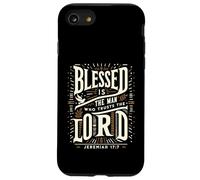 T-Shirt Dieu est béni l'homme Qui Fait Confiance au Seigneur Coque pour iPhone SE (2020) / 7/8