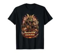 T-Shirt Dinosaure Samouraï Epic Warrior Anime Japonais T-Shirt