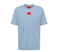 T-shirt Diragolino D HUGO bleu avec étiquette logo XS