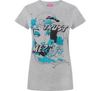 Disney - T-shirt Aladdin 'Trust me?' - Femme (L) (Gris) - UTNS4719 Gris G