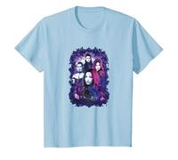 T-shirt Disney Descendants 3 Carlos, Jay, Mal et Evie T-Shirt, Enfant, Bleu Céleste, 2 ans