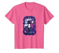 T-shirt Disney Descendants 3 Carlos, Jay, Mal et Evie T-Shirt, Enfant, Rose Chiné, 10 ans