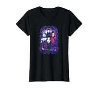 T-shirt Disney Descendants 3 Carlos, Jay, Mal et Evie T-Shirt, Femme, Noir, XS