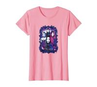 T-shirt Disney Descendants 3 Carlos, Jay, Mal et Evie T-Shirt, Femme, Rose, XS