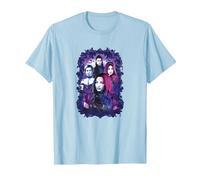 T-shirt Disney Descendants 3 Carlos, Jay, Mal et Evie T-Shirt, Homme, Bleu Céleste, 3XL